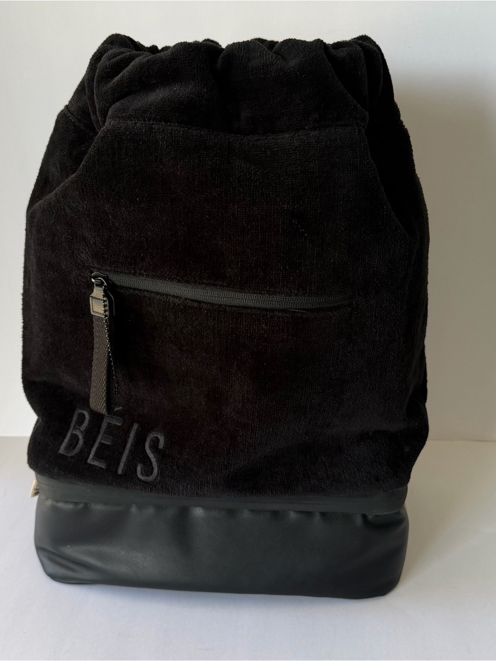 BEIS The Terry Cooler Backpack in Black